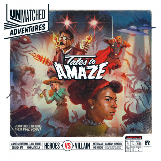 Unmatched Adventures: Tales to Amaze i gruppen SELSKABSSPIL / Strategispil hos Spelexperten (IEL_UAT)