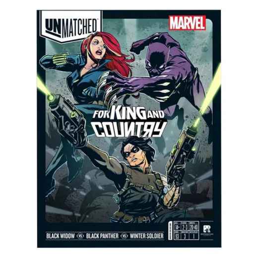 Unmatched: Marvel - For King and Country i gruppen SELSKABSSPIL / Strategispil hos Spelexperten (IEL_UM04)