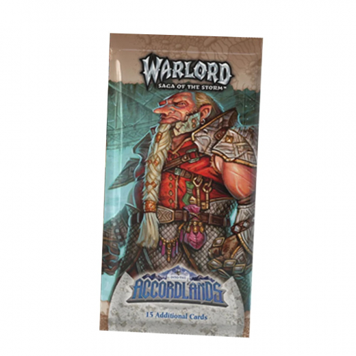 Warlord: Saga of the Storm - Into Accordlands Booster Pack i gruppen SELSKABSSPIL / Kortspil hos Spelexperten (ITA-BB-24)