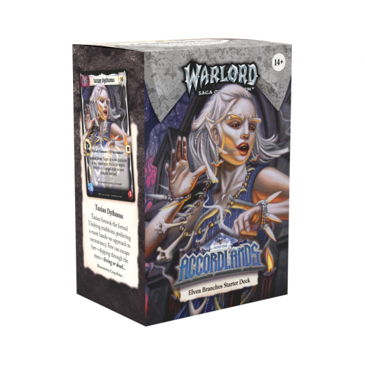 Warlord: Saga of the Storm - Elven Branches Starter Deck i gruppen SELSKABSSPIL / Kortspil hos Spelexperten (ITA-SDD-6-ELV)
