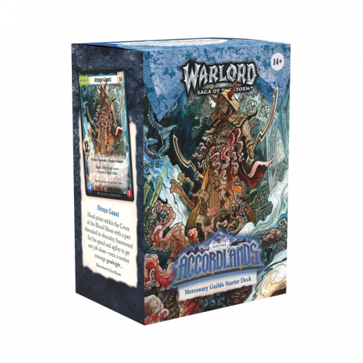 Warlord: Saga of the Storm - Mercenary Guilds Starter Deck i gruppen SELSKABSSPIL / Kortspil hos Spelexperten (ITA-SDD-6-MER)