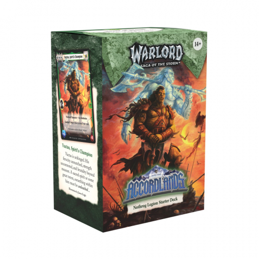 Warlord: Saga of the Storm - Nothrog Legions Starter Deck i gruppen SELSKABSSPIL / Kortspil hos Spelexperten (ITA-SDD-6-NOT)