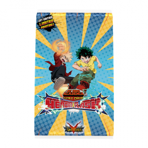 My Hero Academia CCG: Heroes Clash Booster Pack i gruppen SELSKABSSPIL / Kortspil hos Spelexperten (JASUVS03A-BOS)