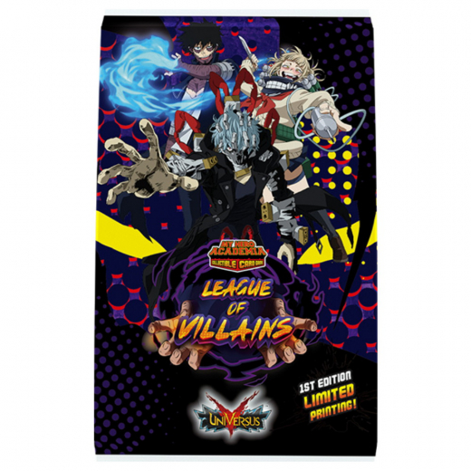 My Hero Academia CCG: League of Villains Booster Pack i gruppen SELSKABSSPIL / Kortspil hos Spelexperten (JASUVS04B-BOS)
