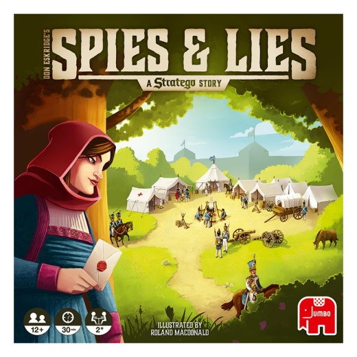 Spies & Lies: A Stratego Story i gruppen SELSKABSSPIL / Strategispil hos Spelexperten (JBO19739)