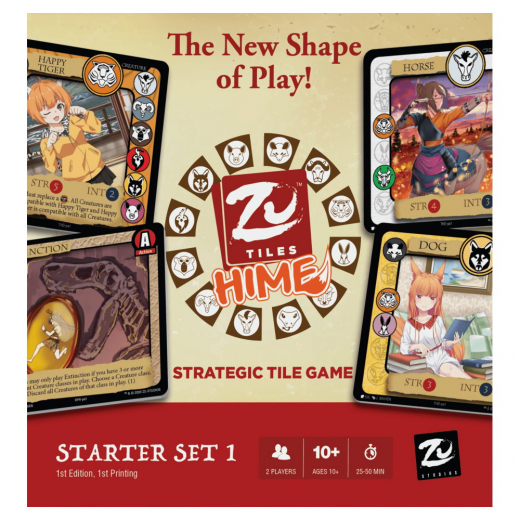 ZU Tiles: Hime - Starter Set 1 i gruppen SELSKABSSPIL / Strategispil hos Spelexperten (JPG283)