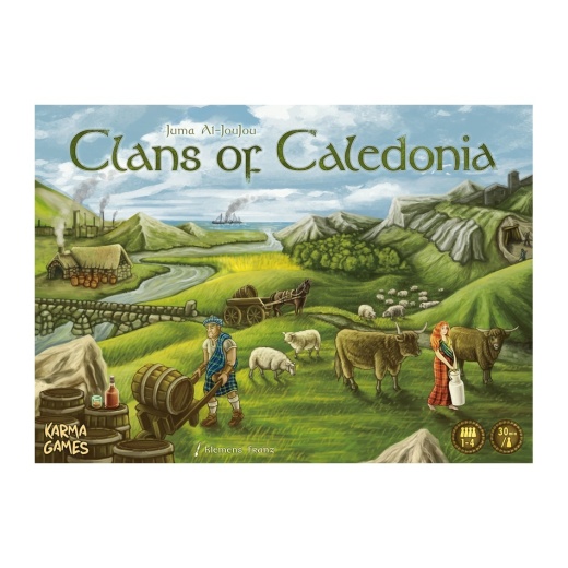 Clans of Caledonia i gruppen SELSKABSSPIL / Strategispil hos Spelexperten (KARCLOCA01)