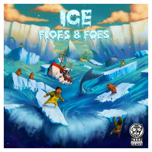 Ice Floes & Foes i gruppen SELSKABSSPIL / Familiespil hos Spelexperten (KEG01001)
