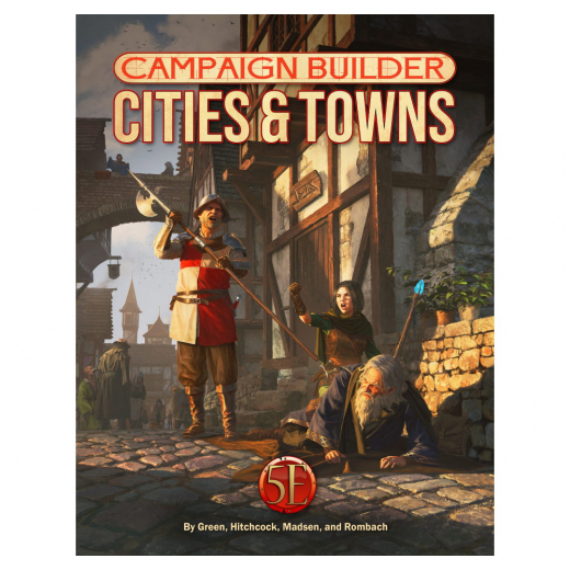 Campaign Builder: Cities & Towns i gruppen SELSKABSSPIL / Rollespil / Dungeons & Dragons hos Spelexperten (KOB9467)