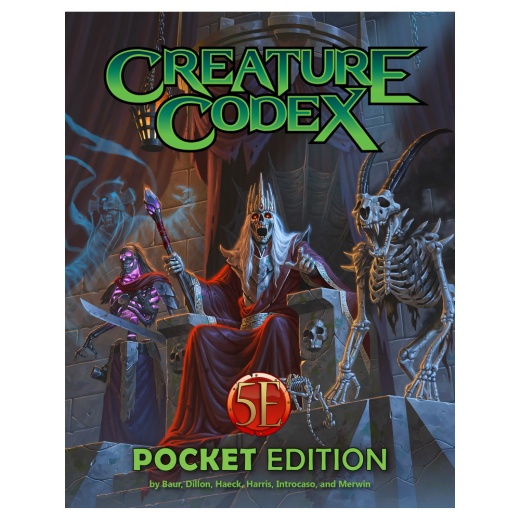 Creature Codex Pocket Edition i gruppen SELSKABSSPIL / Rollespil hos Spelexperten (KOBCCPE)