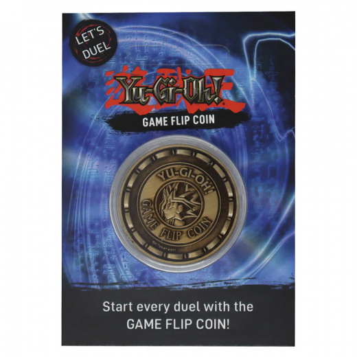 Yu-Gi-Oh! Flip Coin i gruppen LEGETØJ / Collectibles / Yu-Gi-Oh! collectables hos Spelexperten (KON-YGO10)