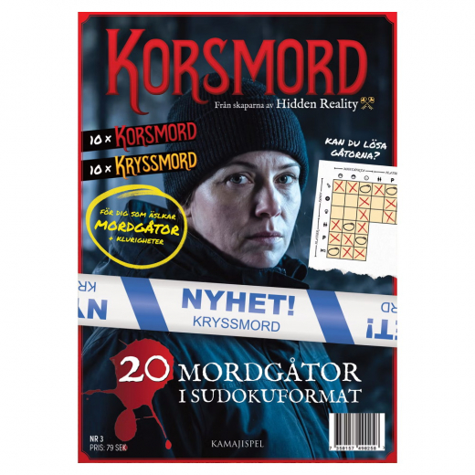 Korsmord Nr 3 i gruppen SELSKABSSPIL / Spilserier / Hidden Reality hos Spelexperten (KORS003)