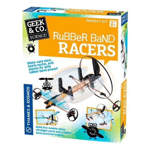 Rubber Band Racers i gruppen LEGETØJ / Opfind & eksperiment hos Spelexperten (KOS1156)