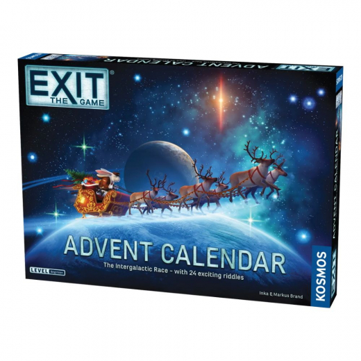 Exit: The Game - Advent Calender The Intergalactic Race i gruppen SELSKABSSPIL / Spilserier / Exit the Game hos Spelexperten (KOS1198)