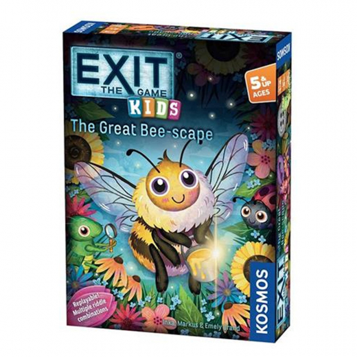 Exit: The Game - Kids: The Great Bee-scape i gruppen SELSKABSSPIL / Spilserier / Exit the Game hos Spelexperten (KOS1215)