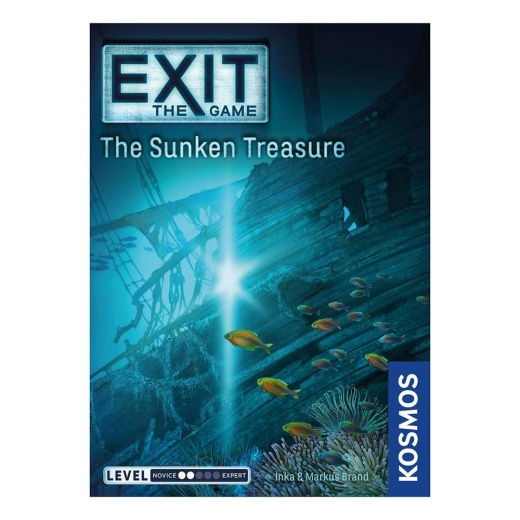 Exit: The Game - The Sunken Treasure i gruppen SELSKABSSPIL / Strategispil hos Spelexperten (KOS1359)