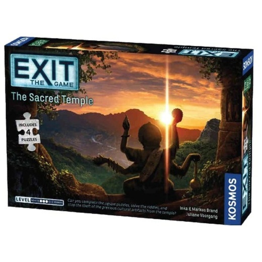 Exit: Puzzle - The Sacred Temple i gruppen SELSKABSSPIL / Strategispil hos Spelexperten (KOS1590)