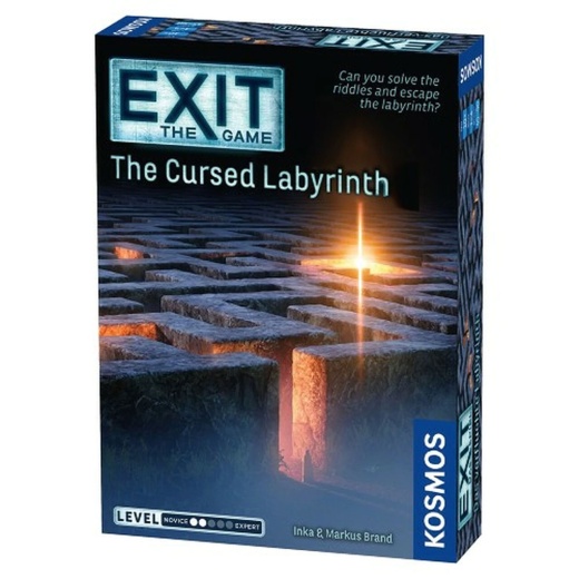 Exit: The Game - The Cursed Labyrinth i gruppen SELSKABSSPIL / Strategispil hos Spelexperten (KOS1595)