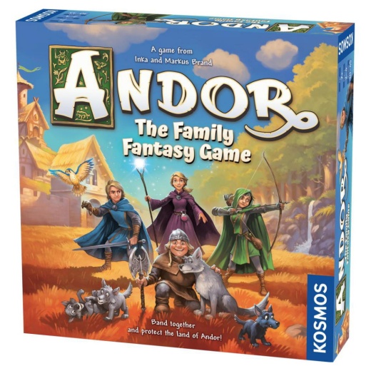 Andor: The Family Fantasy Game i gruppen SELSKABSSPIL / Familiespil hos Spelexperten (KOS1596)