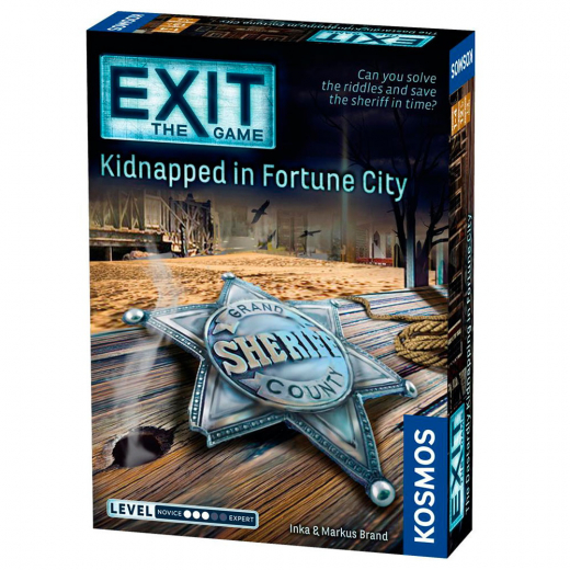 Exit: The Game - Kidnapped in Fortune City i gruppen SELSKABSSPIL / Strategispil hos Spelexperten (KOS1600)