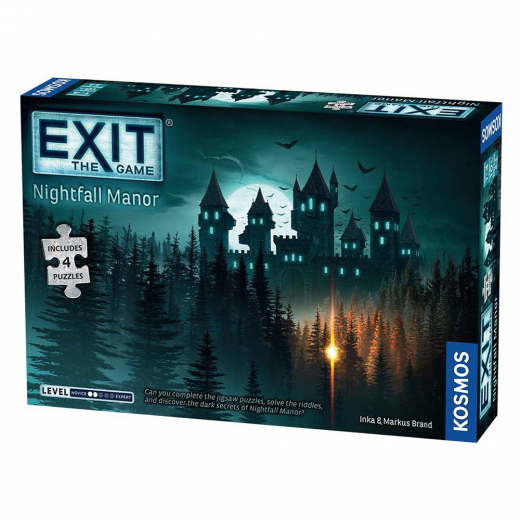 Exit: Puzzle - Nightfall Manor i gruppen SELSKABSSPIL / Hjernevridere hos Spelexperten (KOS1662)