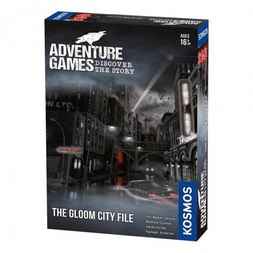 Adventure Games: The Gloom City File i gruppen SELSKABSSPIL / Strategispil hos Spelexperten (KOS1663)