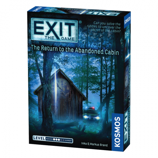 Exit: The Game - Return To The Abandoned Cabin i gruppen SELSKABSSPIL / Escape Room hos Spelexperten (KOS1708)