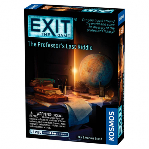 Exit: The Game - The Professor's Last Riddle i gruppen SELSKABSSPIL / Escape Room hos Spelexperten (KOS1808)