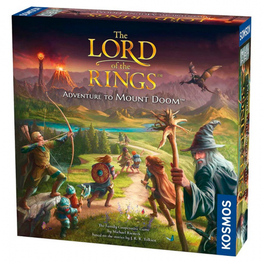 The Lord of the Rings: Adventure to Mount Doom i gruppen SELSKABSSPIL / Strategispil hos Spelexperten (KOS1815)