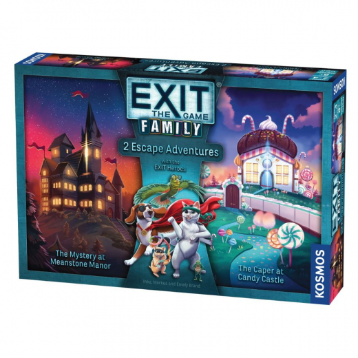 Exit: The Game Family - Exit Heroes i gruppen Kommende udgivelser hos Spelexperten (KOS1892)