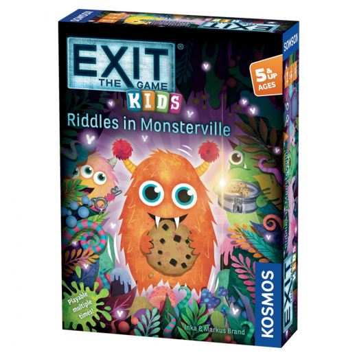 Exit: The Game - Kids: Riddles in Monsterville i gruppen SELSKABSSPIL / Escape Room hos Spelexperten (KOS51173)