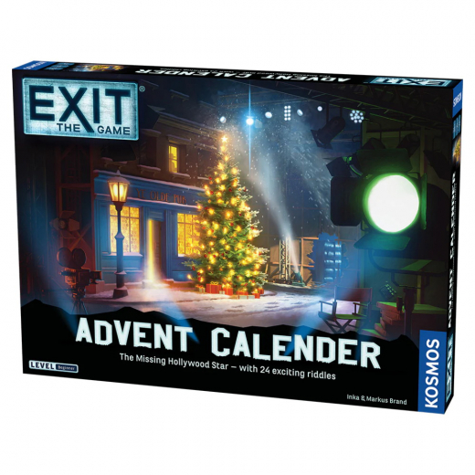 Exit: The Game - Advent Calender The Missing Hollywood Star i gruppen SELSKABSSPIL / Escape Room hos Spelexperten (KOS51174)