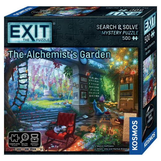 Exit: Puzzle - The Alchemist's Garden 500 Brikker i gruppen SELSKABSSPIL / Escape Room hos Spelexperten (KOS51183)