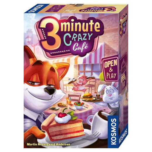 3 Minute Crazy Café i gruppen SELSKABSSPIL / Kortspil hos Spelexperten (KOS51192)