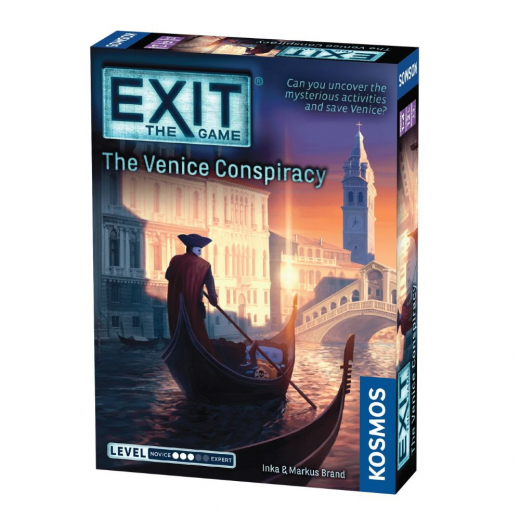 Exit: The Game - The Venice Conspiracy i gruppen SELSKABSSPIL / Spilserier / Exit the Game hos Spelexperten (KOS8001)