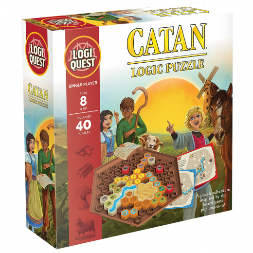 Catan: Logic Puzzle (Eng) i gruppen SELSKABSSPIL / Hjernevridere hos Spelexperten (KOS8896)