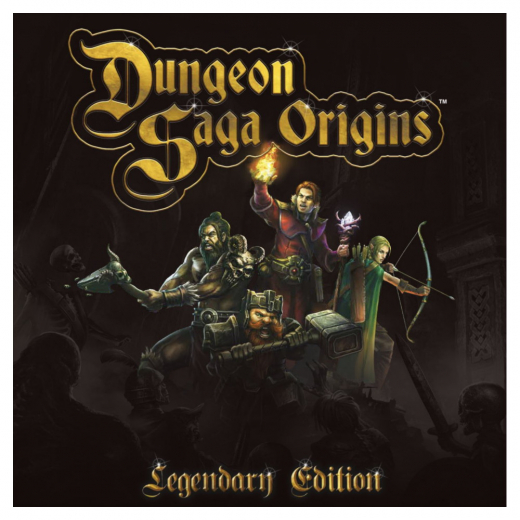 Dungeon Saga Origins - Legendary Edition i gruppen SELSKABSSPIL / Strategispil hos Spelexperten (KSDS101)