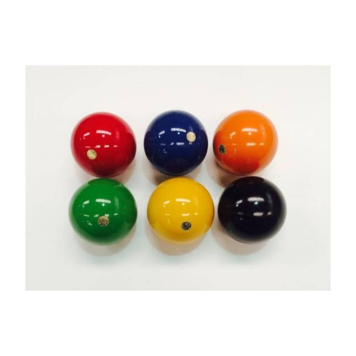 Croquet Ball 6-pak 70 mm i gruppen UDENDØRSSPIL / Kroket hos Spelexperten (Klot-7)