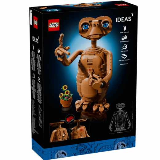 LEGO Ideas - E.T the Extra Terrestrial i gruppen LEGETØJ / LEGO hos Spelexperten (L-21370)