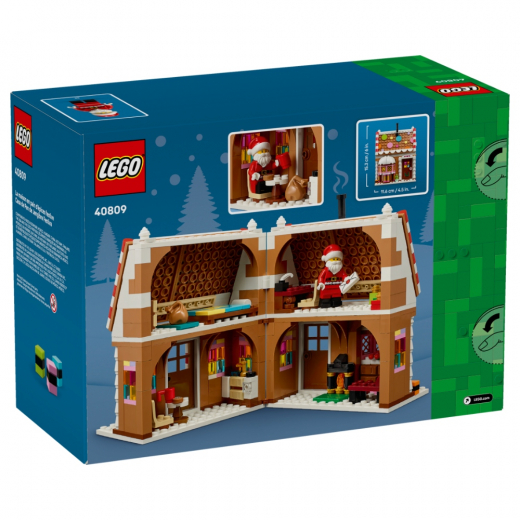 LEGO - Juligt pepparkakshus i gruppen LEGETØJ / LEGO hos Spelexperten (L-40809)