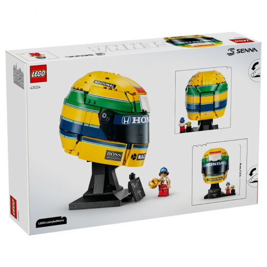 LEGO Editions - Ayrton Senna hjälm i gruppen LEGETØJ / LEGO hos Spelexperten (L-43024)
