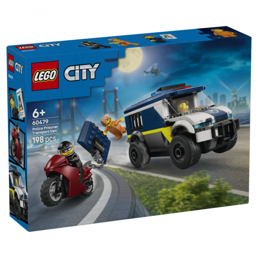 LEGO City - Politivogn Til Fangetransport i gruppen LEGETØJ / LEGO / LEGO City hos Spelexperten (L-60479)