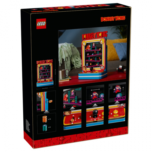 LEGO Super Mario - Donkey Kong arkadspel i gruppen LEGETØJ / LEGO hos Spelexperten (L-72051)