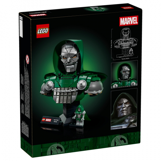 LEGO Marvel - Doctor Doom byst i gruppen LEGETØJ / LEGO / LEGO Marvel hos Spelexperten (L-76345)