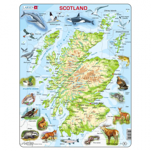Larsen Pusslespil Scotland 63 Brikker i gruppen Nyheder hos Spelexperten (LA-A41-GB)