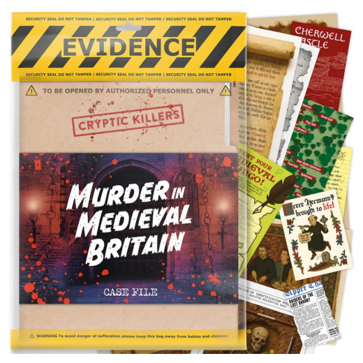 Cryptic Killers: Murder in Medieval Britain i gruppen SELSKABSSPIL / Escape Room hos Spelexperten (LBL1013)