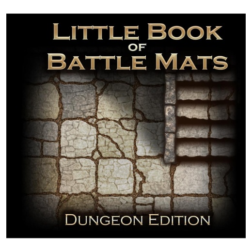Little Book of Battle Mats - Dungeon Edition i gruppen SELSKABSSPIL / Rollespil hos Spelexperten (LBM010)