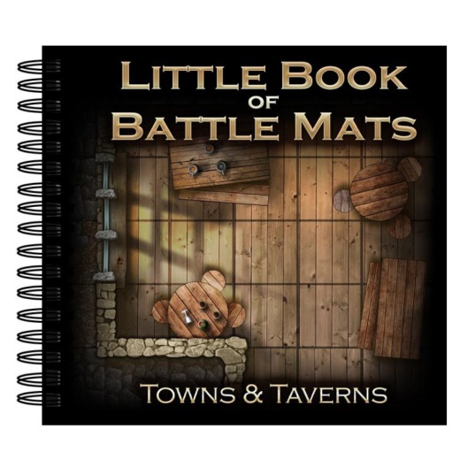 Little Book of Battle Mats - Towns & Taverns i gruppen  hos Spelexperten (LBM017)