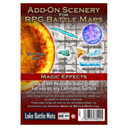 Add-On Scenery for RPG Maps - Magic Effects (Exp.) i gruppen SELSKABSSPIL / Rollespil hos Spelexperten (LBM019)