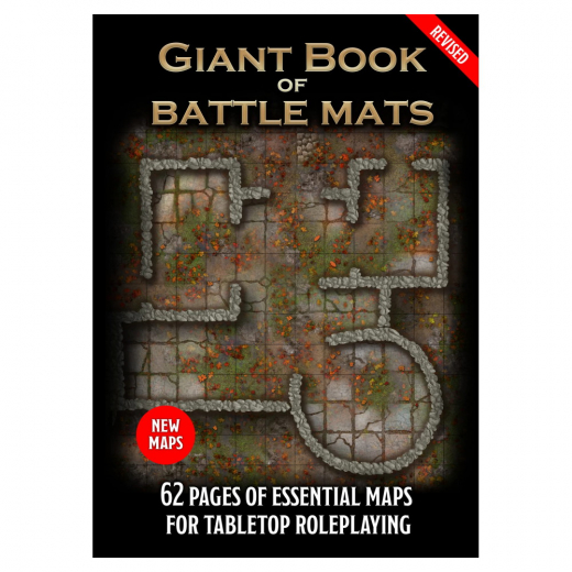 Giant Book of Battle Mats - Volume 1 Revised i gruppen SELSKABSSPIL / Rollespil hos Spelexperten (LBM037)